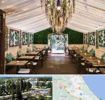 باغ رستوران برای تولد در رودسر