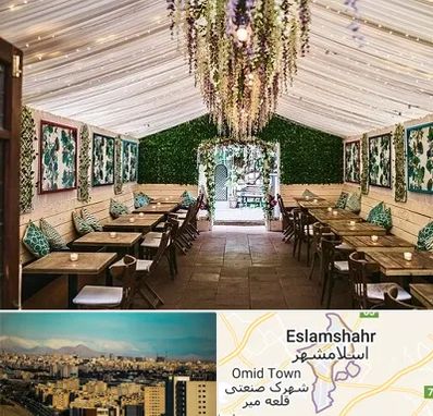 باغ رستوران برای تولد در اسلامشهر