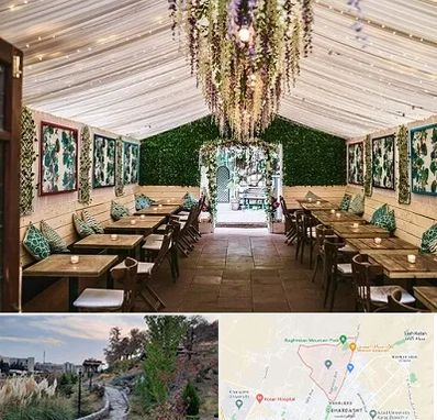 باغ رستوران برای تولد در باغستان کرج