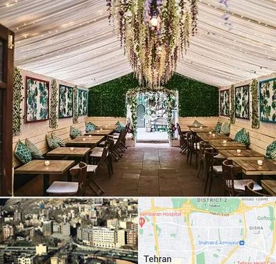 باغ رستوران برای تولد در مرزداران 