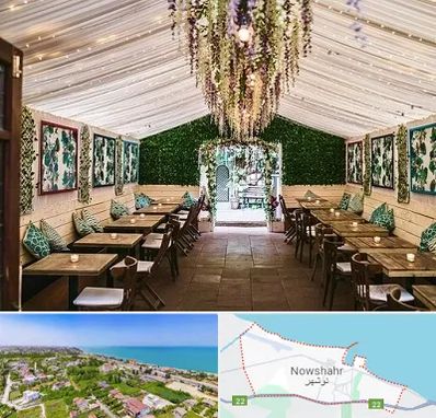 باغ رستوران برای تولد در نوشهر