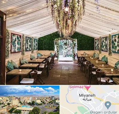 باغ رستوران برای تولد در میانه