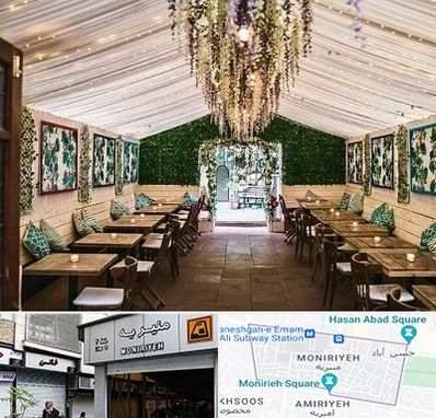 باغ رستوران برای تولد در منیریه 