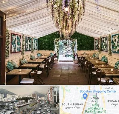 باغ رستوران برای تولد در پونک 