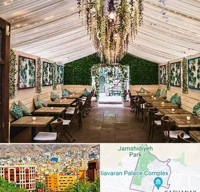 باغ رستوران برای تولد در نیاوران 