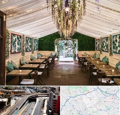 باغ رستوران برای تولد در ستارخان شیراز