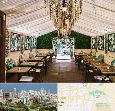 باغ رستوران برای تولد در شرق تهران 