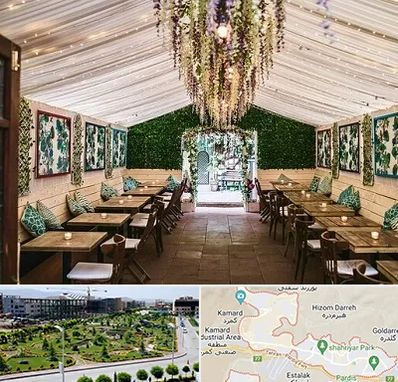 باغ رستوران برای تولد در پردیس