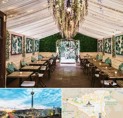 باغ رستوران برای تولد در تهران