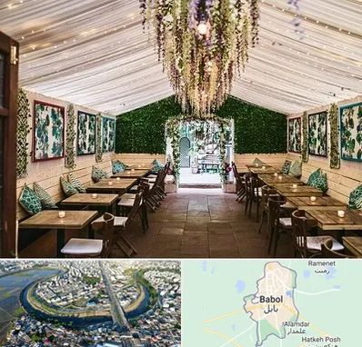 باغ رستوران برای تولد در بابل