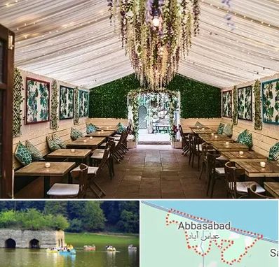 باغ رستوران برای تولد در عباس آباد