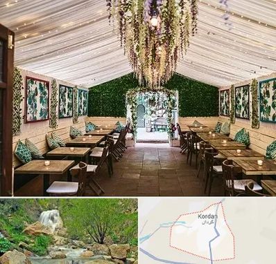 باغ رستوران برای تولد در کردان