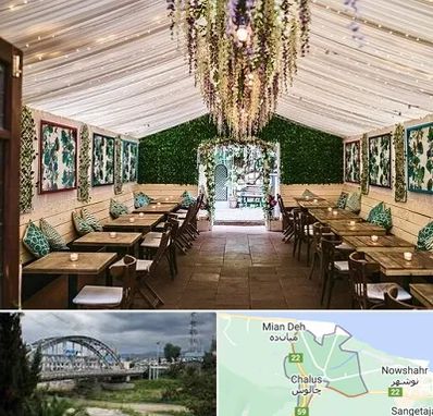 باغ رستوران برای تولد در چالوس