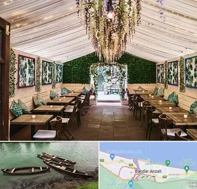 باغ رستوران برای تولد در بندر انزلی