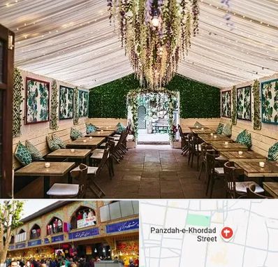 باغ رستوران برای تولد در 15 خرداد