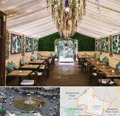 باغ رستوران برای تولد در فردیس کرج 