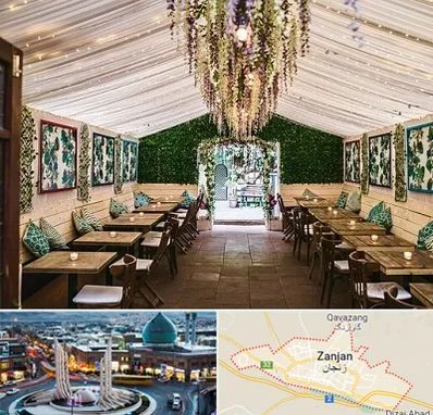 باغ رستوران برای تولد در زنجان