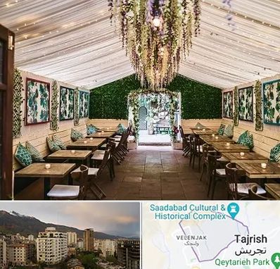 باغ رستوران برای تولد در زعفرانیه 