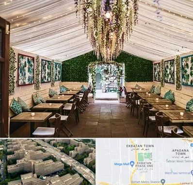 باغ رستوران برای تولد در اکباتان 