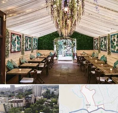 باغ رستوران برای تولد در اوین