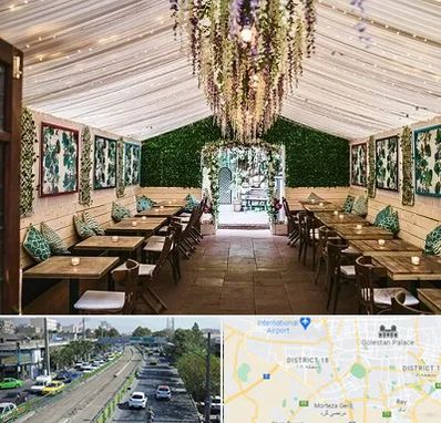 باغ رستوران برای تولد در جنوب تهران 