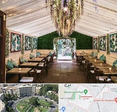 باغ رستوران برای تولد در جهانشهر کرج 