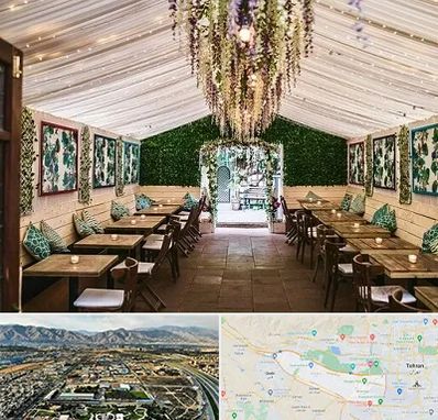 باغ رستوران برای تولد در منطقه 21 تهران