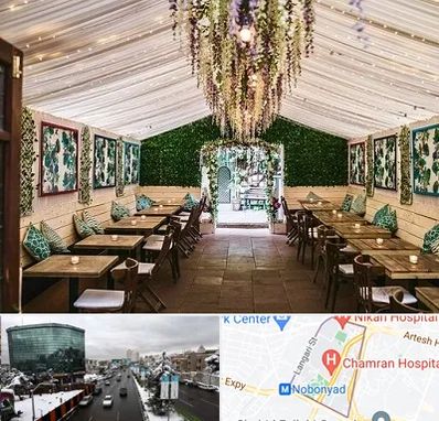 باغ رستوران برای تولد در اقدسیه 