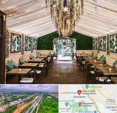 باغ رستوران برای تولد در قصرالدشت شیراز