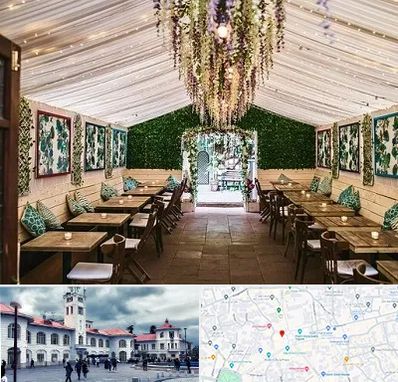 باغ رستوران برای تولد در میدان شهرداری رشت