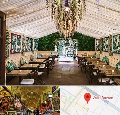 باغ رستوران برای تولد در بازار وکیل شیراز