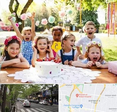 رستوران برای تولد کودک در ظفر 