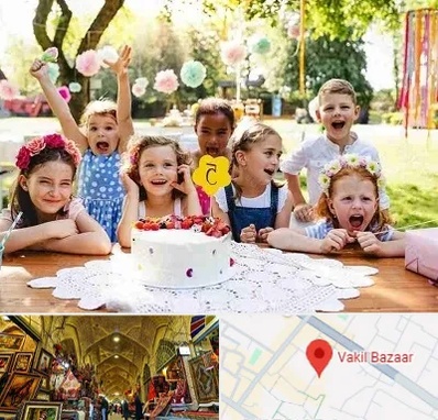 رستوران برای تولد کودک در بازار وکیل شیراز