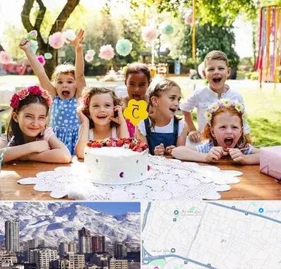 رستوران برای تولد کودک در ازگل