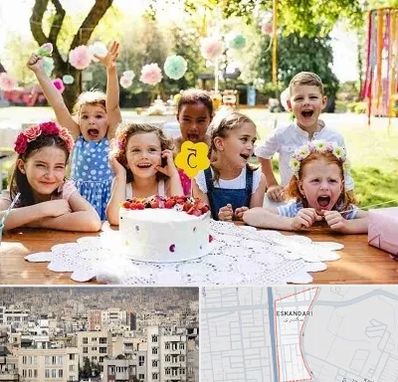 رستوران برای تولد کودک در اسکندری