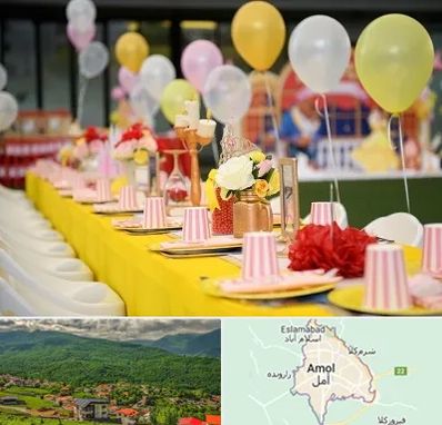 کافه برای تولد کودک در آمل