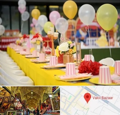 کافه برای تولد کودک در بازار وکیل شیراز
