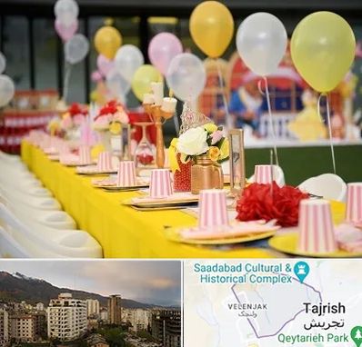 کافه برای تولد کودک در زعفرانیه 