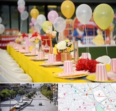 کافه برای تولد کودک در خیابان زند شیراز