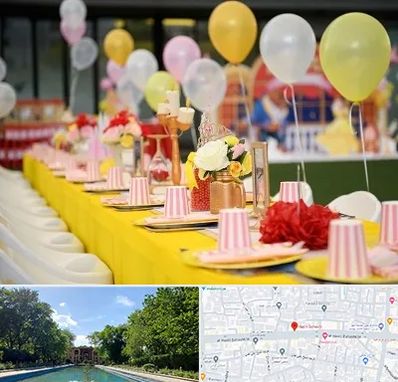 کافه برای تولد کودک در هشت بهشت اصفهان