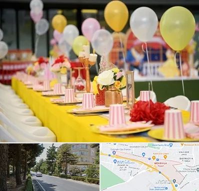 کافه برای تولد کودک در مهرویلا کرج