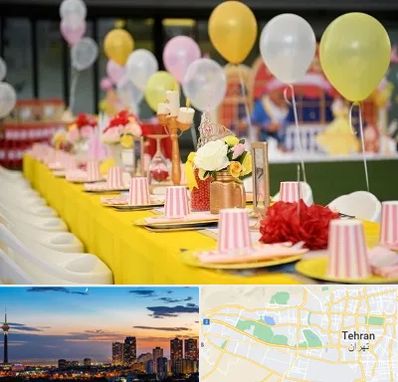 کافه برای تولد کودک در غرب تهران 