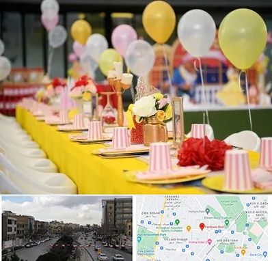 کافه برای تولد کودک در بلوار فردوسی مشهد