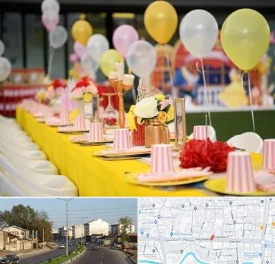 کافه برای تولد کودک در ضیابری رشت