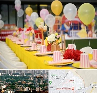 کافه برای تولد کودک در عظیمیه کرج 