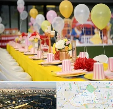 کافه برای تولد کودک در منطقه 19 تهران