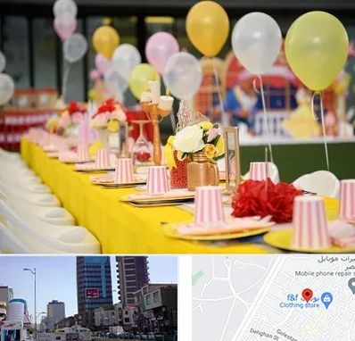 کافه برای تولد کودک در چهارراه طالقانی کرج