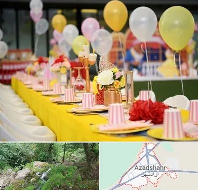 کافه برای تولد کودک در آزادشهر