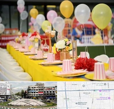 کافه برای تولد کودک در مرکز تهران