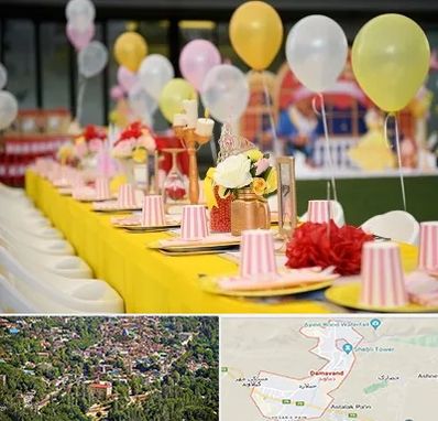 کافه برای تولد کودک در دماوند